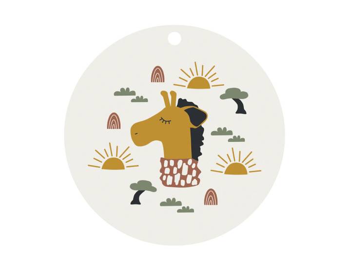 Silikonmatte Giraffe