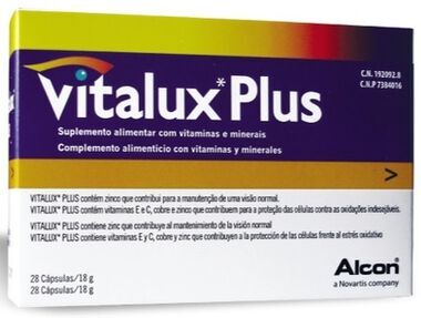 Vitalux Plus 28 cápsulas