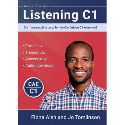 Listening C1, Taschenbuch von Fiona Aish,Jo Tomlinson, Prosperity Education, 978-1-915654-23-6