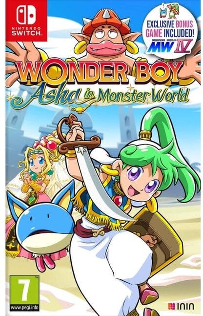 United Wonder Boy: Asha in Monster World – Nintendo Switch Game Cartridge