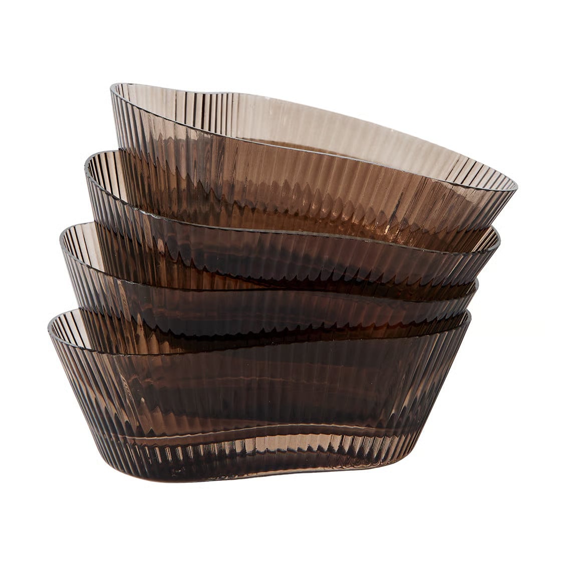 MUUBS Ripe schaaltje 4-pack Smoked brown