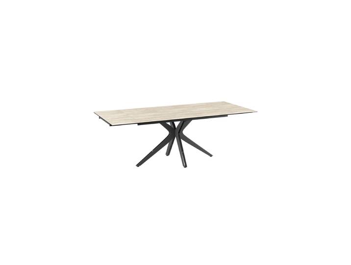 Ausziehbarer Designer Esstisch „Influence“ aus Keramik, in verschiedenen Grössen Travertin 150-230 x 100 cm Akante Design