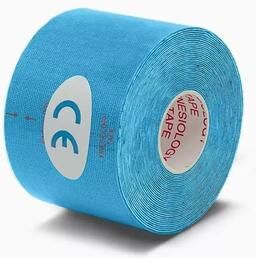 Uplift Picks FlexMotion Waterproof Kinesiology Sports Tape light Blue 2.5x500 Cm