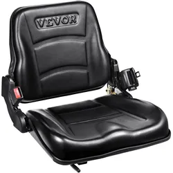 VEVOR Traktorsitz 530 x 520 x 455 mm, 160–340 mm Schleppersitz, Universal Traktorsitz, Traktorsitz Schleppersitz, Gabelstapler PVC 12,9 kg für die meisten mechanischen Sitze wie Gabelstapler