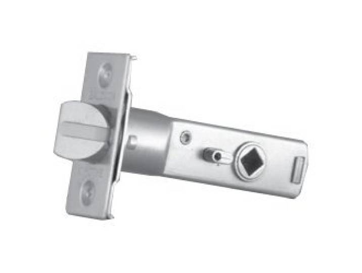 Baldwin 5520 Passage Door Knob Latch for 2-3/4 Backset, Satin Brass and Brown