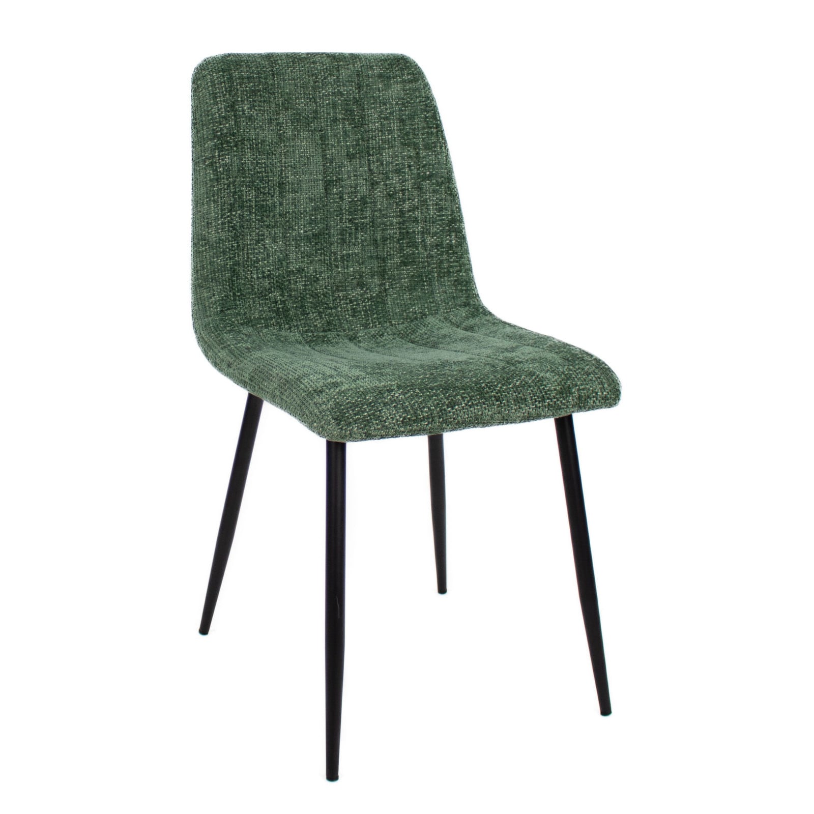 Dutchbone Eetkamerstoel Groen (set van 4)