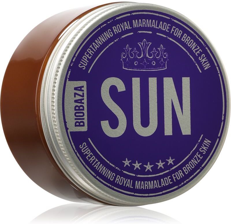 BIOBAZA Sun crème solaire pour stimuler le bronzage 250 ml