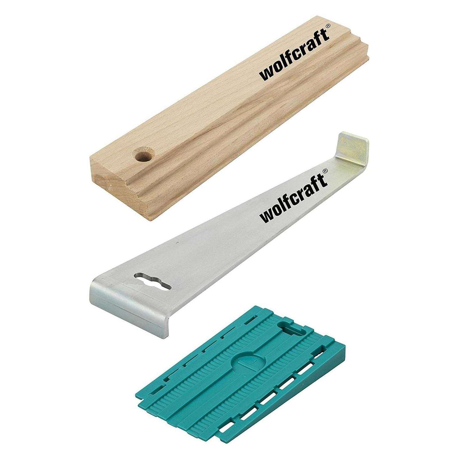wolfcraft Laminat-/Designboden Verlege Set (Verlegeset) (6975000)