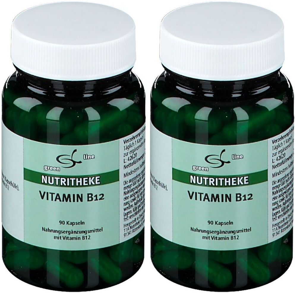 Nutritheke Vitamin B12 Kapseln 2x 2x90 St