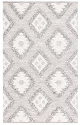 SAFAVIEH Handmade Natura Dafine Rustic Diamond Trellis Wool Rug