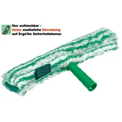 Unger MC350 Fensterwischer Einwascher Monsoon Strip Pac 35 cm Trägerteil mit Wasserkammern und Einwascher-Wischbezug