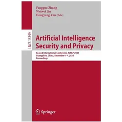 Artificial Intelligence Security and Privacy, Fachbücher