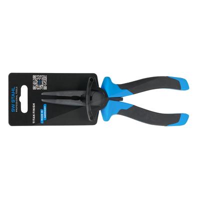 Sw Stahl Spitzzange, gebogen, 200 mm [Hersteller-Nr. 40746SB]