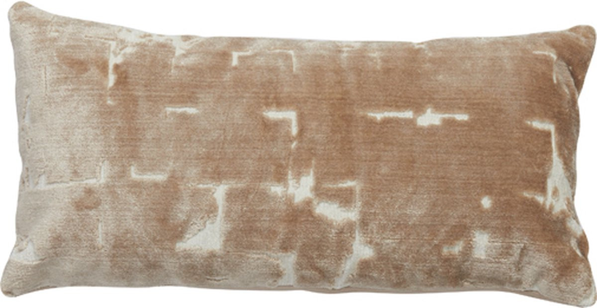 Light & Living Kussen HUSLIA Bruin B/D/H: 60 x 30 x 10 cm