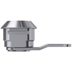 Basi 9000-1332 Hebelschloss Silber