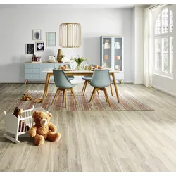 KWG Antigua professional Graueiche Designvinyl Fertigfußboden Landhausdiele 181,5x30,5 cm