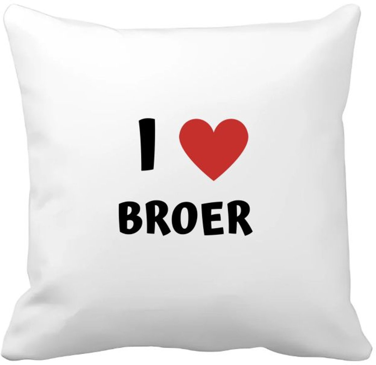 Akyol i love broer kussenhoes - De liefste broer - 40 x 40 cm
