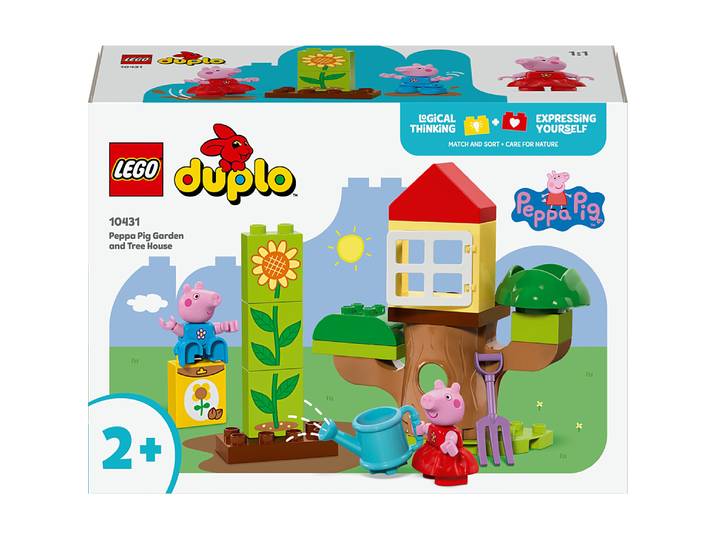Le jardin et la cabane dans l’arbre de Peppa Pig