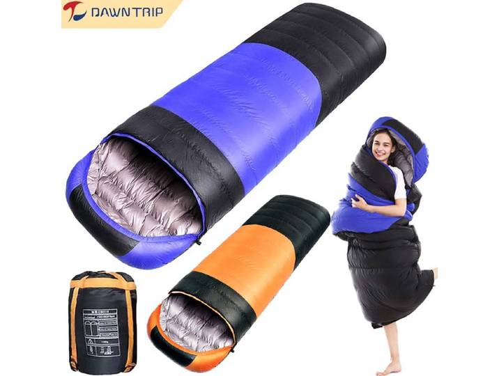 Sac de couchage enveloppe de sac à dos, Portable, imperméable, en coton léger, literie de camping pour voyage en plein air, Camping, randonnée