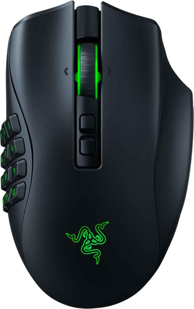 RAZER Naga Pro Wireless/Wired Ergonomische Optische 20.000 DPI Gaming Maus Chroma