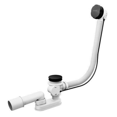 Ravak Siphon für Badewanne Badesiphon, 370 mm, 50 mm (Ablaufgarnitur, Überlaufgarnitur, 1 1/2") (47183348)