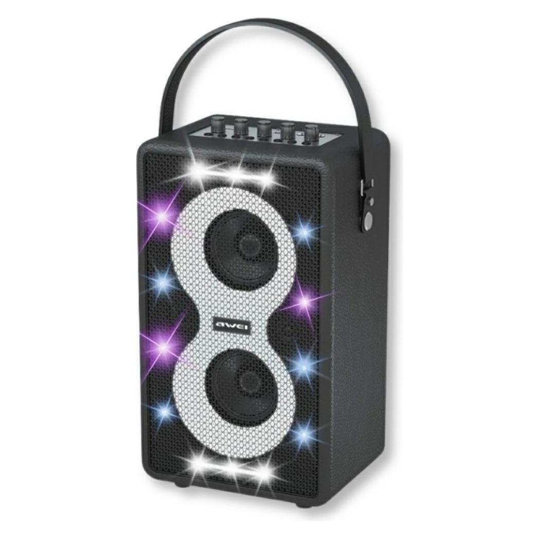 Awei Głośnik bezprzewodowy KA15 Bluetooth 5.3 70W czarny (KA15)