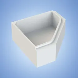 Ottofond Wannenträger für Eckbadewanne Ancona 135 x 135 - Zubehör