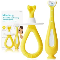 Carriwell, Handzahnbürste, FRIDA SET Frida Baby Grow-With-Me Training Toothbrush zestaw szczoteczek treningowych 2szt. (2x)
