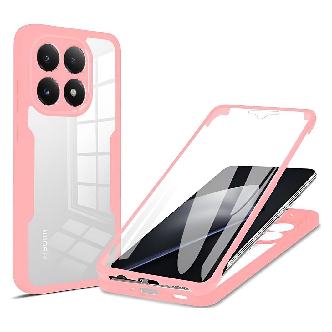 Techsuit - ColorVerse 360 Series + Screen Protector - Xiaomi 15T - Pink (Xiaomi 15T) (62578128)