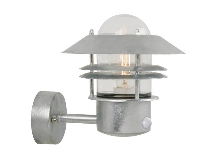 Buitenlamp Blokhus zink up met sensor Nordlux - 25031031