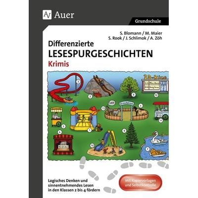 Differenzierte Lesespurgeschichten Krimis, Geheftet von S. Blomann,M. Maier,S. Rook,J. Schlimok,A. Zöh, Auer Verlag in der AAP Lehrerwelt GmbH,