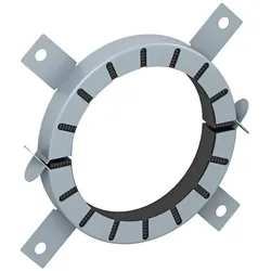 OBO 7202206 Rohrmanschette für brennbare Rohre Ø90mm Intumeszierender Baustoff grau TCX-090
