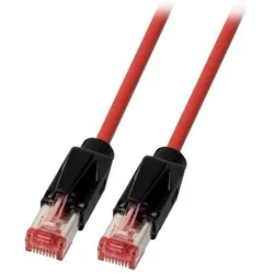 EFB Elektronik Hersteller: RJ45 Patchkabel 2xHRS TM21 PIMF PUR rot UC900MHz 15 Meter Das in Europa gefertigte Cat. (S/FTP, CAT6a, 15 m), Netzwerkkabel