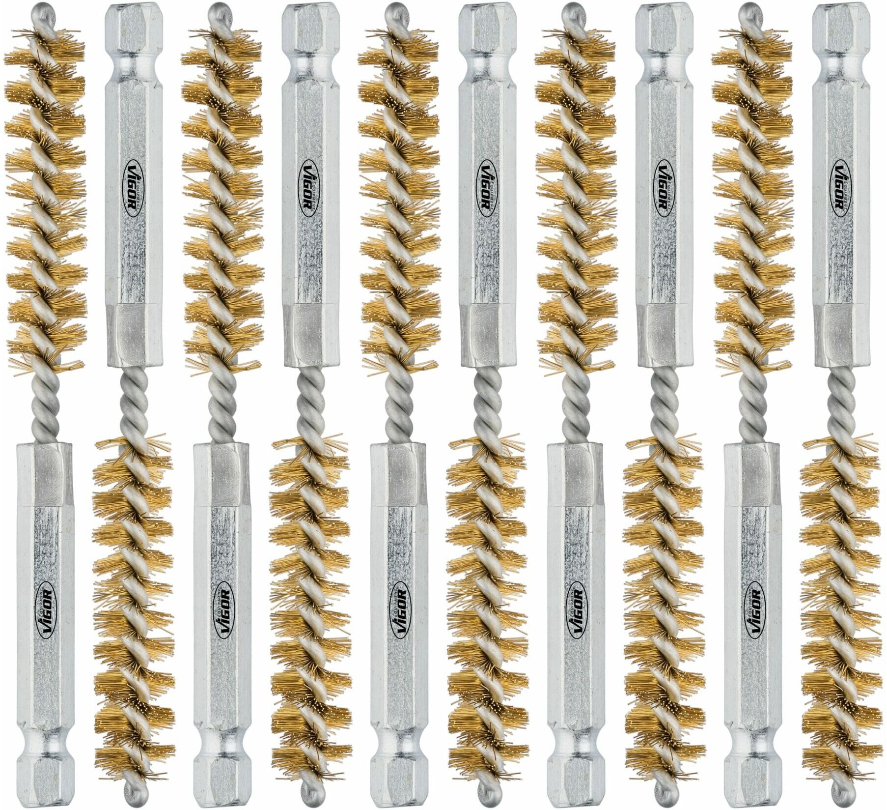 VIGOR Messingbürste V4646M-10)