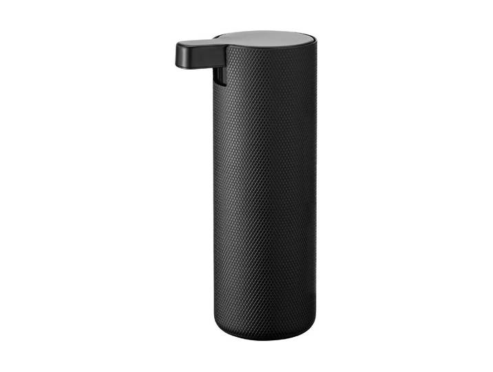 Seifenspender BLOMUS Modo Rof 165 ml , schwarz, B:5cm H:16cm, Edelstahl, Dosierspender, Seifenspender