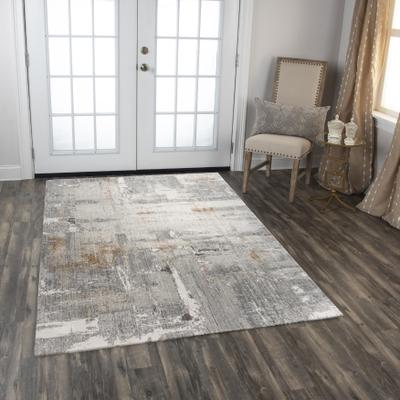 NAVATEXTURA Antonela Gray Recycled Polyester Area Rug