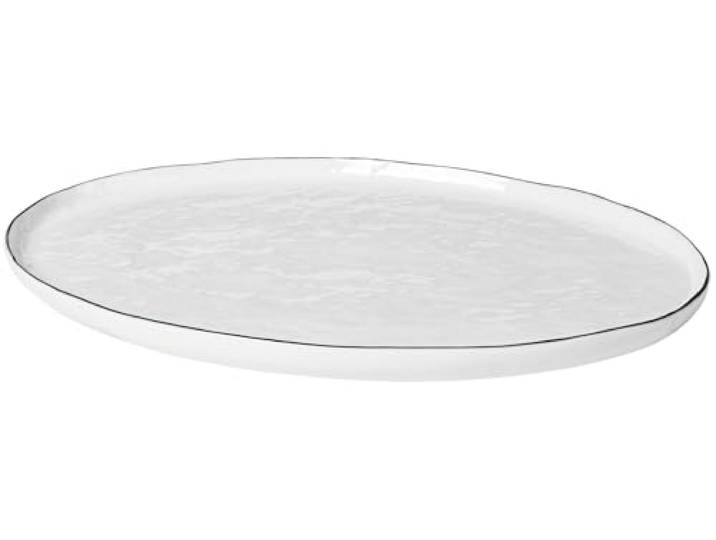 Broste Copenhagen SALT 14533194 Plat de service en porcelaine
