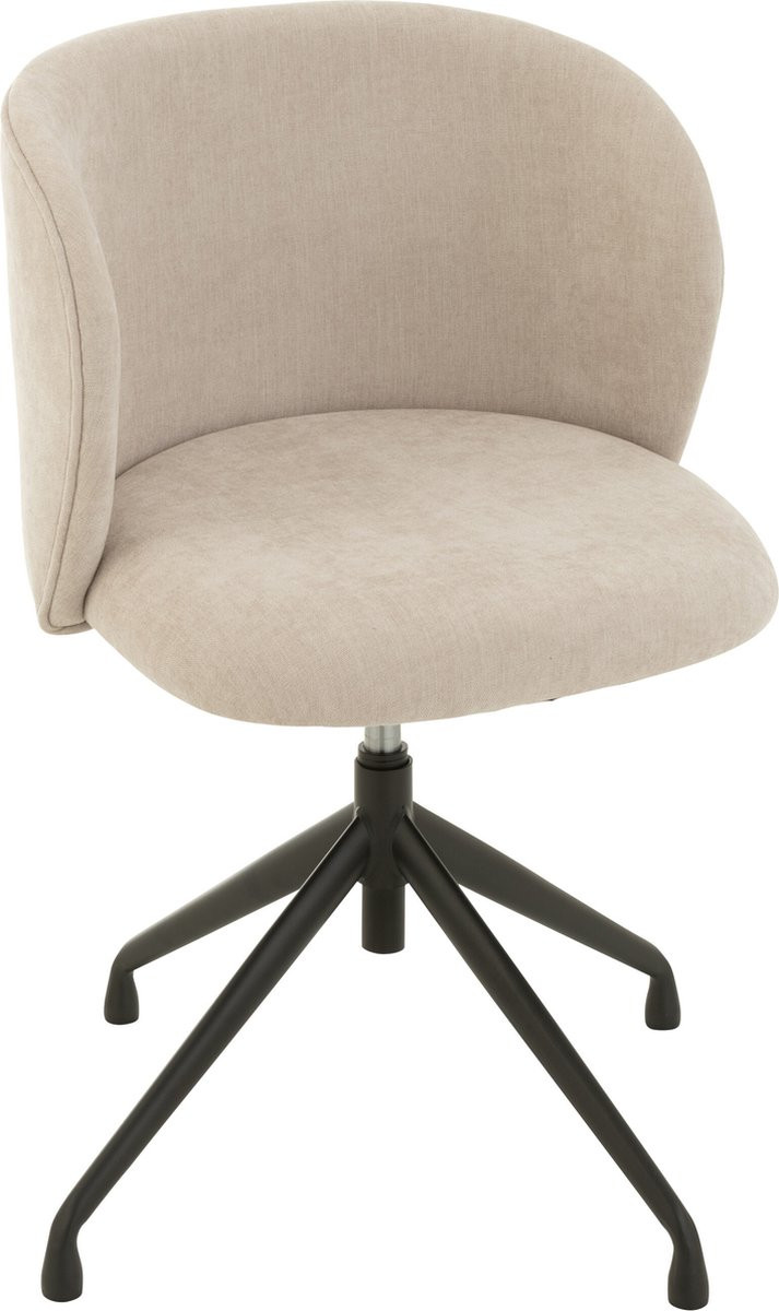 J-Line stoel Turn/Up/Down beige textiel