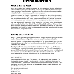 Bebop Jazz Piano - The Complete Guide, Fachbücher