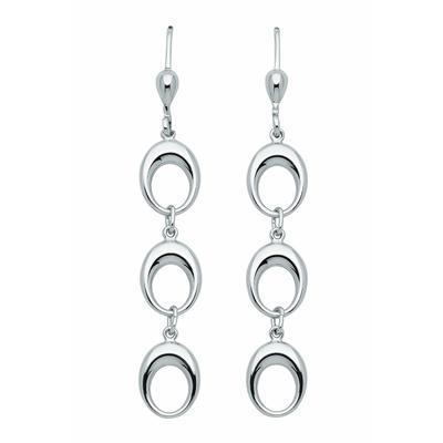 Paar Ohrhänger ADELIA´S "Ohrhänger Ohrringe 925 Silber", silber, Ohrringe, Damen, Damen, Silber 925 (Sterlingsilber), Silberohrringe