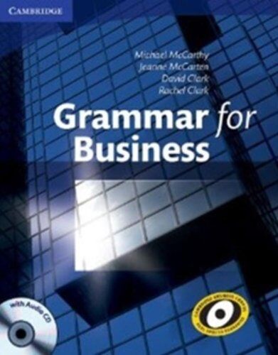 Jeanne McCarten - Grammar for Business with Audio CD (Cambridge Business Corpus: Real English Guarantee) - Preis vom 09.10.2026 07:28:09 h