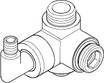 Dornbracht Umstellung, Umstellungen, 90170904500-09 messing