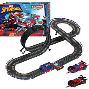 Carrera Autorennbahn GO!!! Spider Racing, bis 2 Spieler, 4.9 m Strecke, analog, ab 6 Jahre
