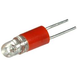 CML Innovative Technologies 15015350 LED-Lampe Rot BI-PIN 2.54 24 V/AC, 24 V/DC 5 mA, 10 mA 230 mcd