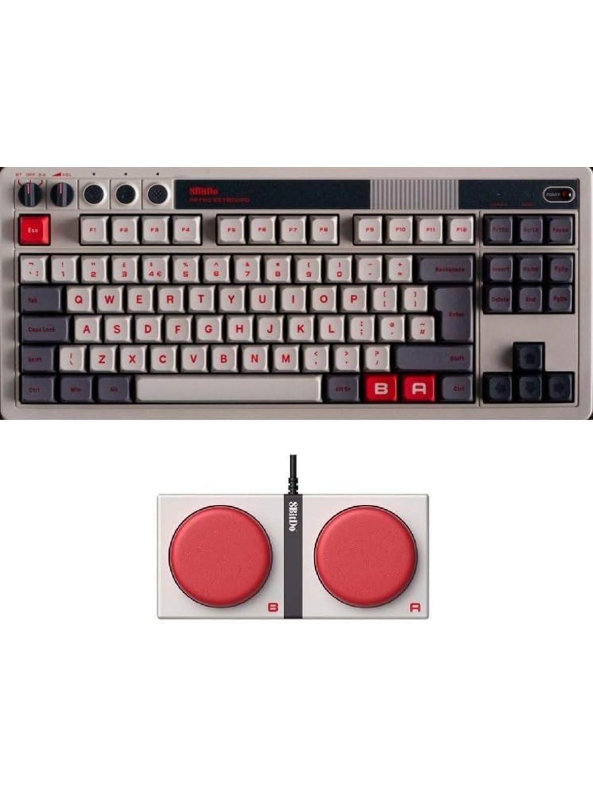 8BitDo Retro Mechanical Keyboard (N Edition) - Englisch (UK)