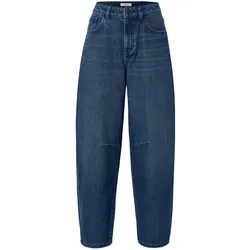Tchibo - Barrel Jeans »Trend« - Damen - Gr. 42 - dunkelblau