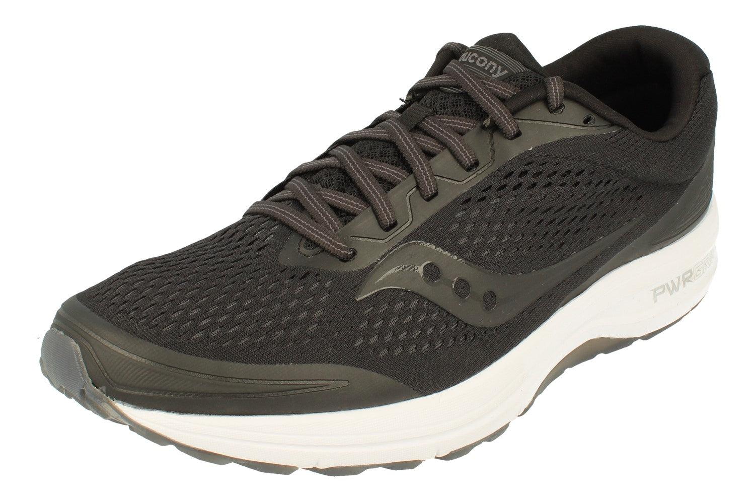 Saucony Clarion Heren Zwarte Sneakers