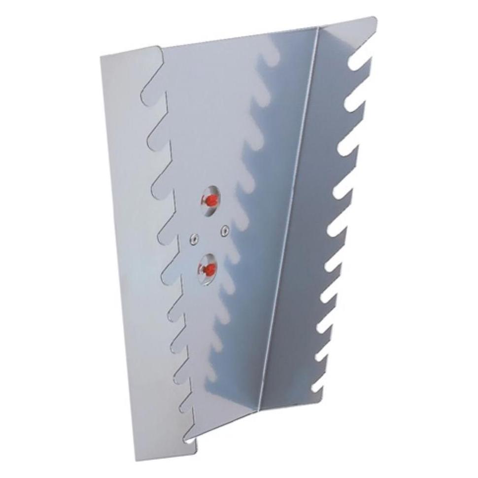 Kappes Ringschlüsselhalter senkrecht für 10 Schlüssel H255xB225/125xT50mm passend für Lochplatten (4042.00.2201)