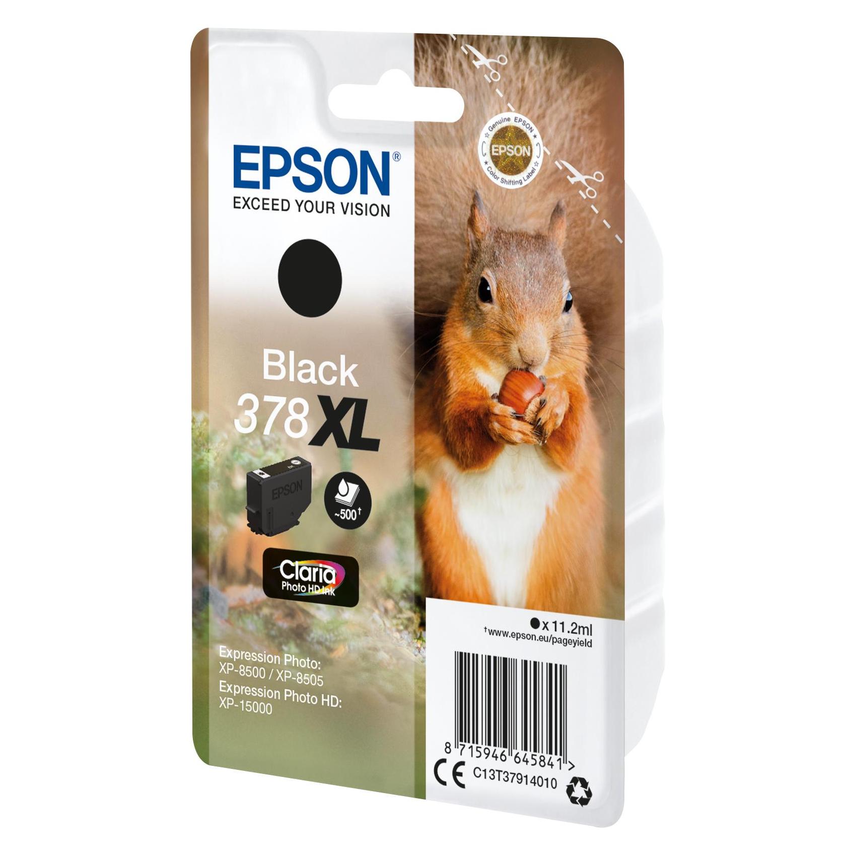 Epson 378XL (BK) (C13T37914020)