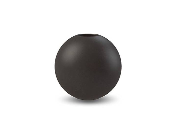 Cooee Design Vase sphérique\, Noir\, 8 cm